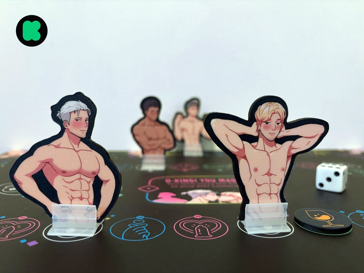 〔NEON BOYS〕The Board Game is almost ready! Stay tuned!
.
coming soon on Kickstarter!!：kickstarter.com/projects/peach…