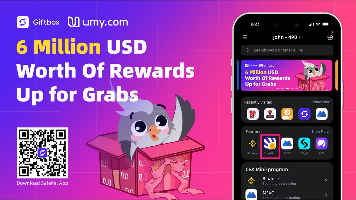 SafePal - Crypto Wallet (@isafepal) on Twitter photo ⛱️ Enjoy your VIP TRIP with @isafepal <a href="/umycomofficial/">Umy.com (New User: $100 Coupon</a> Giftbox
👑 Connect and unlock your exclusive reward for SafePal users
🏨 Book hotels with crypto on #Umy ⛱️ Enjoy your VIP TRIP with @isafepal <a href="/umycomofficial/">Umy.com (New User: $100 Coupon</a> Giftbox
👑 Connect and unlock your exclusive reward for SafePal users
🏨 Book hotels with crypto on #Umy