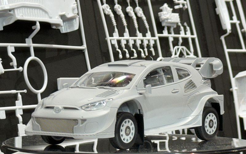 ベルキットの新製品「1/24 トヨタ GRヤリス ラリー1 WRC2023」を世界初
