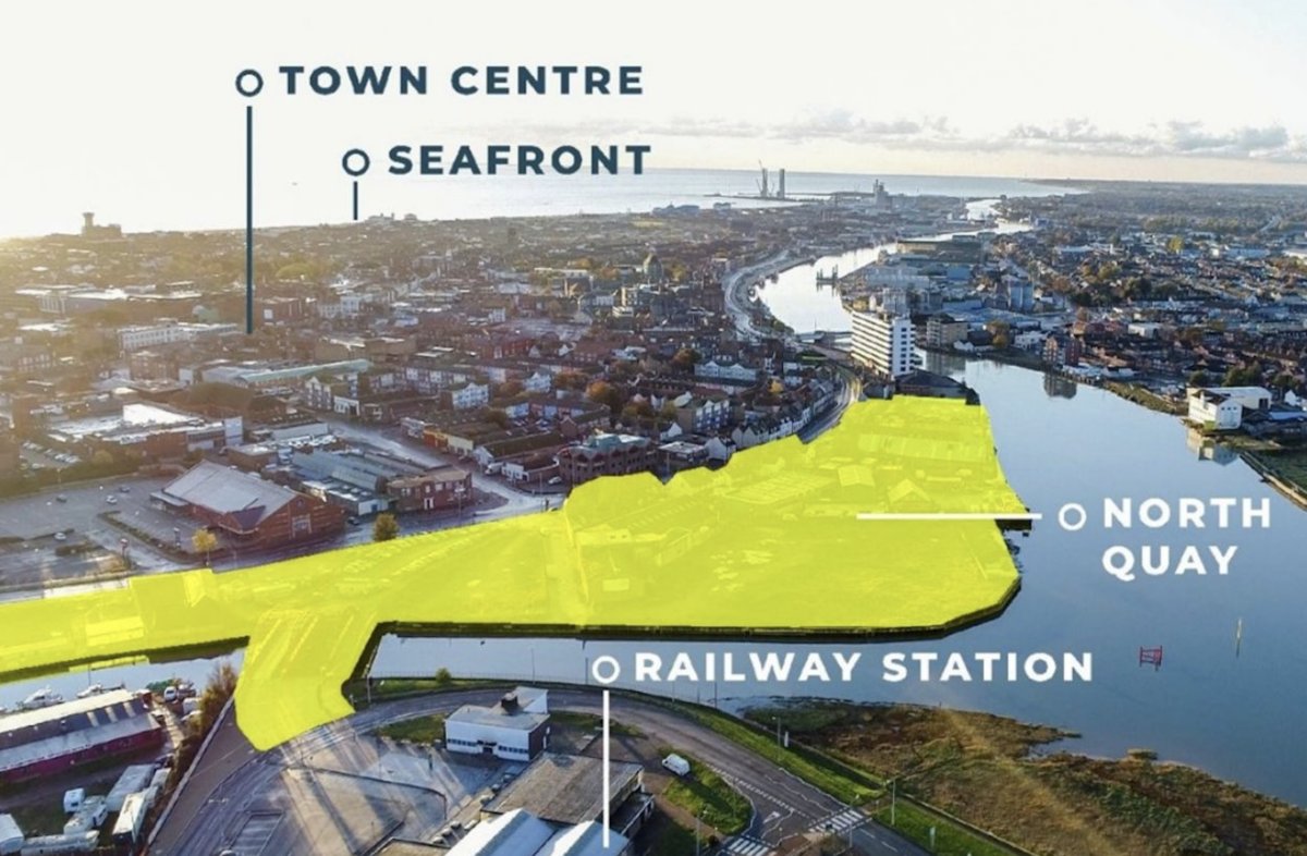TheQSToolbox's tweet image. Great news for our client @WillmottDixon for being picked to lead the regeneration of the North Quays waterfront in Great Yarmouth!
The site will combine retail, leisure, housing &amp;amp; public spaces with the aim of boosting tourism &amp;amp; creating jobs.
#Construction #estimator #surveyor
