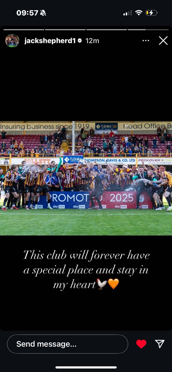 bowers_bcafc12's tweet image. What does this mean???!!!  
Can’t see past it but he ain’t coming back… #bcafc