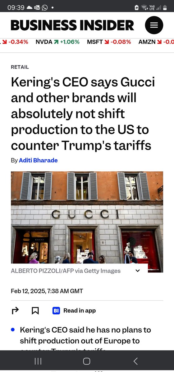 Herings' CEO shuts down Texas rumors: “Gucci, Balenciaga &amp; YSL aren’t going anywhere. These brands bleed French &amp; Italian flair — not cowboy boots and BBQ.” 🇫🇷🇮🇹🚫🤠
