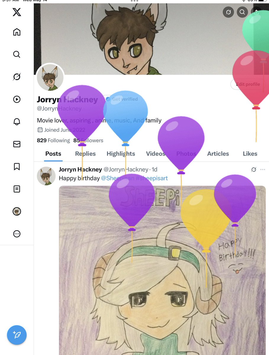 It’s my birthday today 🥳🎂