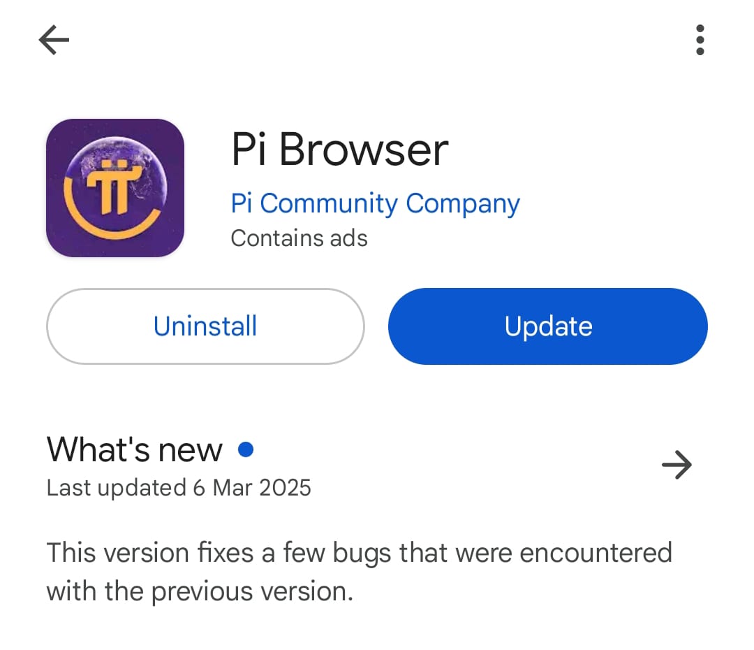 shrh56108161's tweet image. 🚨 Pi Apps Update

just before mega announcement,
Latest updates for both the Pi Browser and Pi Mining apps have been released 🔥

Countdown has begun... $1.28...🚀

@PiCoreTeam #pinetwork24x7