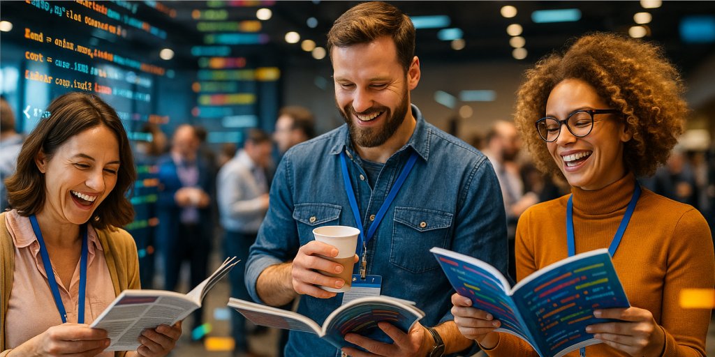 ☕ Break time at #JCON2025! Curious what’s coming next?

📄 <a href="/LizeRaes/">Lize Raes</a> &amp; <a href="/BrianVerm/">Brian Vermeer</a>  takes the stage at 11:30 AM to tackle security &amp; privacy challenges in #LLM-powered apps – from prompt injection to data misuse.
Lize´s #JAVAPRO article gives a hands-on intro to #LangChain4j &amp;