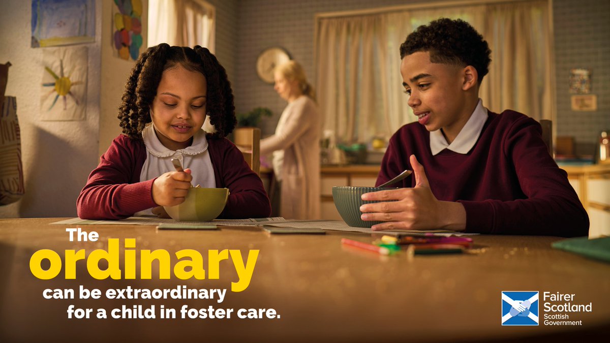 All children need a family they can grow up with who can love them, be ambitious for them and help them achieve their potential. If you've got the motivation, skills and commitment to give a child or young person in care a loving home, find out more: scotborders.gov.uk/fostering