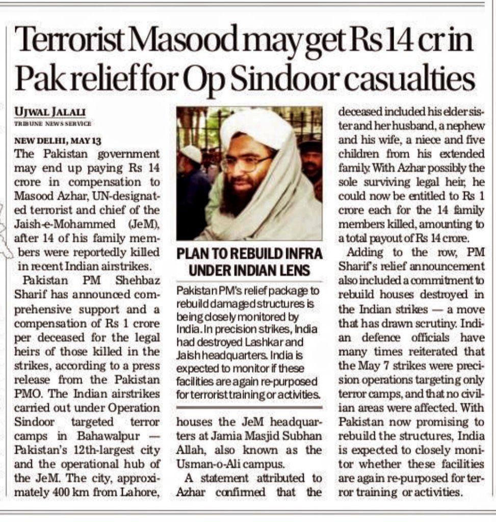 The world must see who Pakistan is funding and for what cause 

According to west Pakistan is the victim but the victim doesnt act like this 🤡