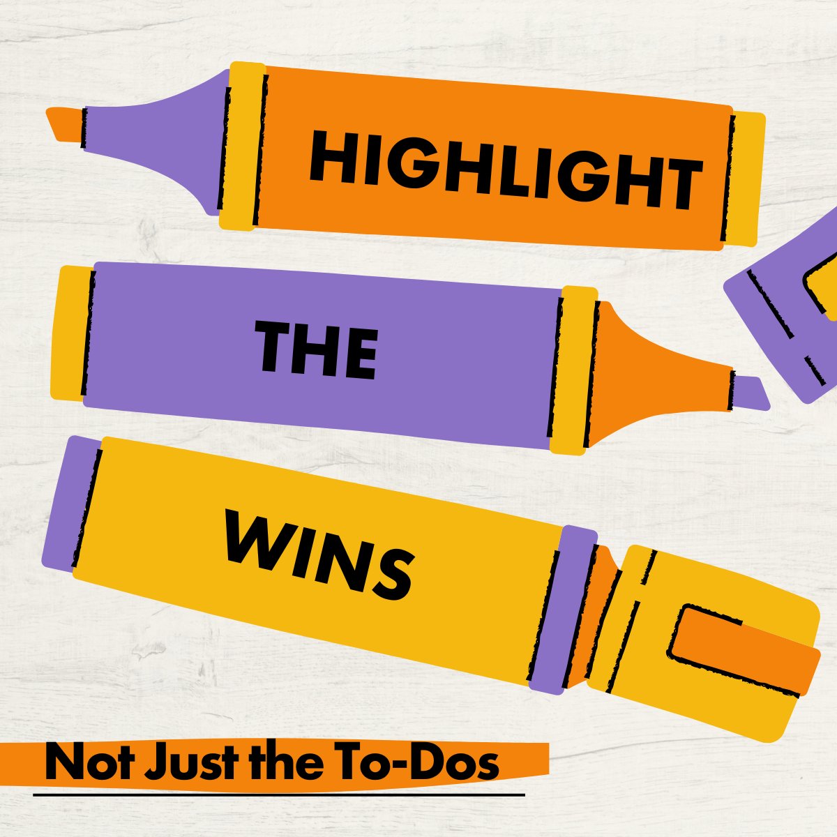 🧠 It’s Mental Health Awareness Week!

We’re sharing simple tips each day to support your wellbeing at work.
Tip #2: Highlight your work

Use highlighters to break up your to-do list, mark key tasks, or colour-code your calendar. This simple technique can help reduce stress.
