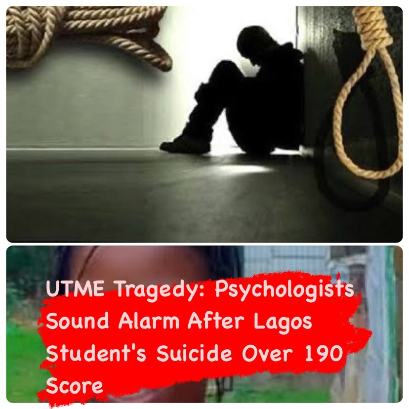 qubesmagazine's tweet photo. UTME: Psychologists React After Student’s Suicide
Tragedy after UTME: Experts weigh in on mental health and pressure on students.
#UTME2025 #MentalHealth #StudentSuicide #NigeriaEducation #Jesus #Amen #WhatGodCannotDo
Read more: QubesMagazine https://t.co/5kVpt6ULai https://t.co/AizZDZz5uY