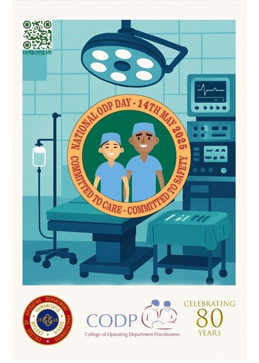 Happy #ODPday to all the amazing Operating Department Practitioners out there.
 
Thank you for invaluable contributions every day in theatre.
 
“As a rule of thumb, if you’re ever unsure of which bit of equipment you need, it's usually the one in the ODP's hand”