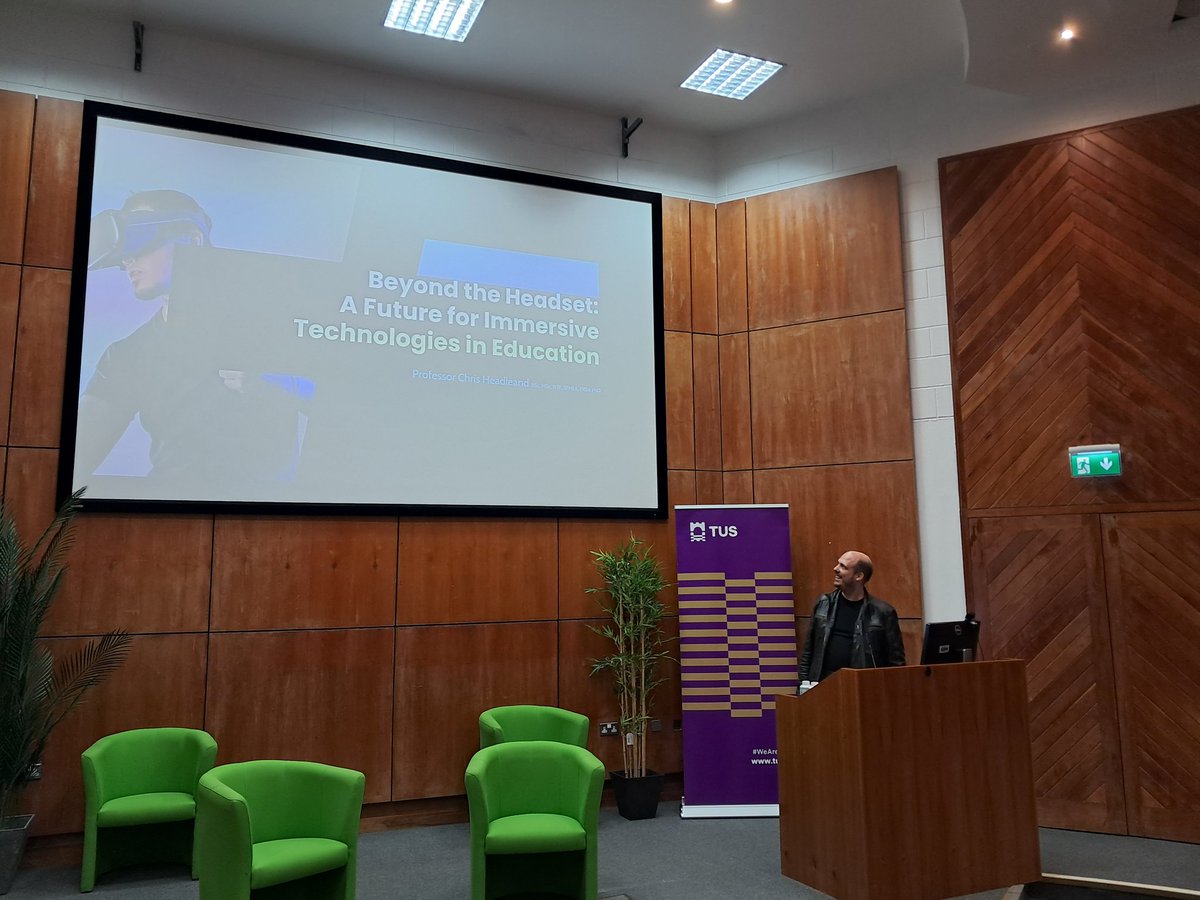 Catherine Fox (@cfoxcavan) on Twitter photo Looking forward to talk by <a href="/ChrisHeadleand/">Prof. Chris Headleand</a> <a href="/TUS_Athlone_/">TUS Athlone Campus</a> who says its all about the learning at Shaping the Future of Immersive Technology in Education and Training event, organised by <a href="/DunboyneCollege/">Dunboyne College FE</a> with <a href="/TUS_Athlone_/">TUS Athlone Campus</a> & others <a href="/SOLASFET/">SOLAS</a> <a href="/QQI_connect/">QQI</a> Looking forward to talk by <a href="/ChrisHeadleand/">Prof. Chris Headleand</a> <a href="/TUS_Athlone_/">TUS Athlone Campus</a> who says its all about the learning at Shaping the Future of Immersive Technology in Education and Training event, organised by <a href="/DunboyneCollege/">Dunboyne College FE</a> with <a href="/TUS_Athlone_/">TUS Athlone Campus</a> & others <a href="/SOLASFET/">SOLAS</a> <a href="/QQI_connect/">QQI</a>