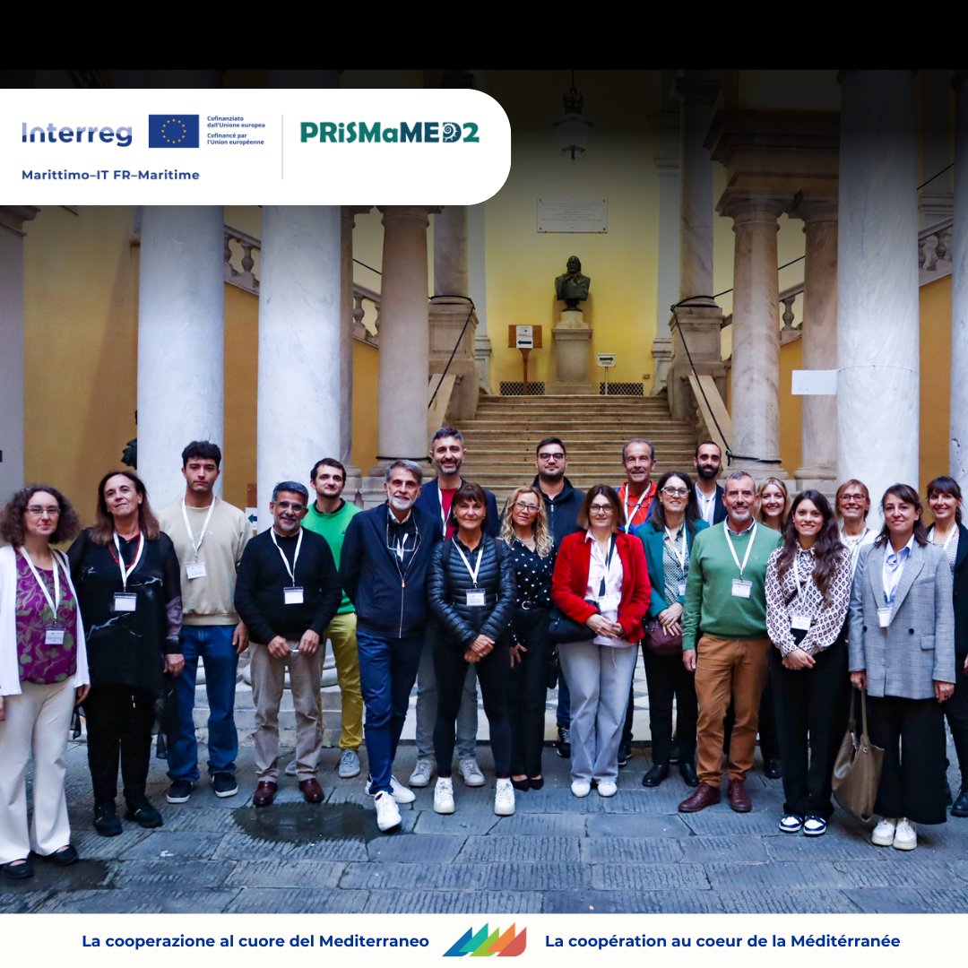📢 Focus sui progetti 21-27 ! / Zoom sur les projets 21-27 !
🔍P.Ri.S. Ma. MED2
🔗interreg-marittimo.eu/fr/web/p.ri.s.…
💡 Seguici per scoprire tutti i progetti! / Suivez-nous pour découvrir tous les projets

#CohesionPolicy #Interreg
<a href="/RegioInterreg/">EU Regio Interreg</a>  <a href="/RegLiguria/">Regione Liguria</a>