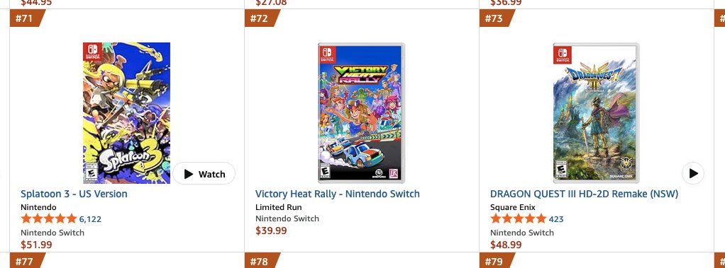 YOOO We cracked the top 100 switch games on Amazon!?
amazon.com/dp/B0F8CZ9BTL