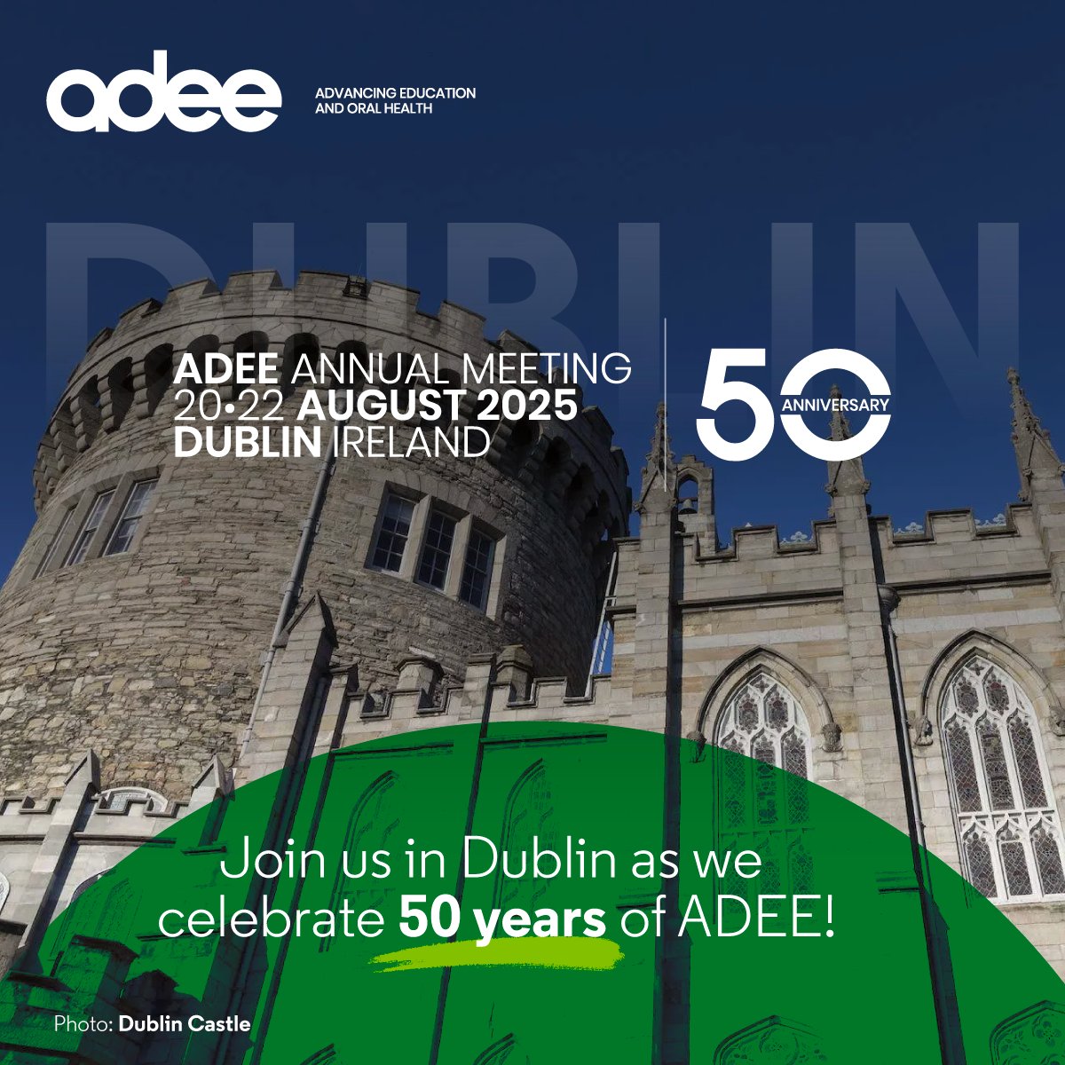 Join us in Dublin to celebrate #50years of #ADEE at our #AnnualMeeting! While you're here, explore historic Dublin Castle — just minutes from the venue. #EarlyBird ends 31 May
Register: adee.org/annual-meeting…
📍 heritageireland.ie/places-to-visi…
