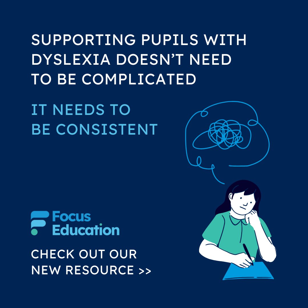 focuseducation1's tweet image. Just released 📘 Our Dyslexia Support Book is full of practical strategies to help every learner thrive.
🔹 Spot the signs
🔹 Use evidence-based tools
🔹 Adapt without overhauling
Ideal for teachers, SENCOs &amp;amp; leaders.

#DyslexiaSupport #InclusiveTeaching