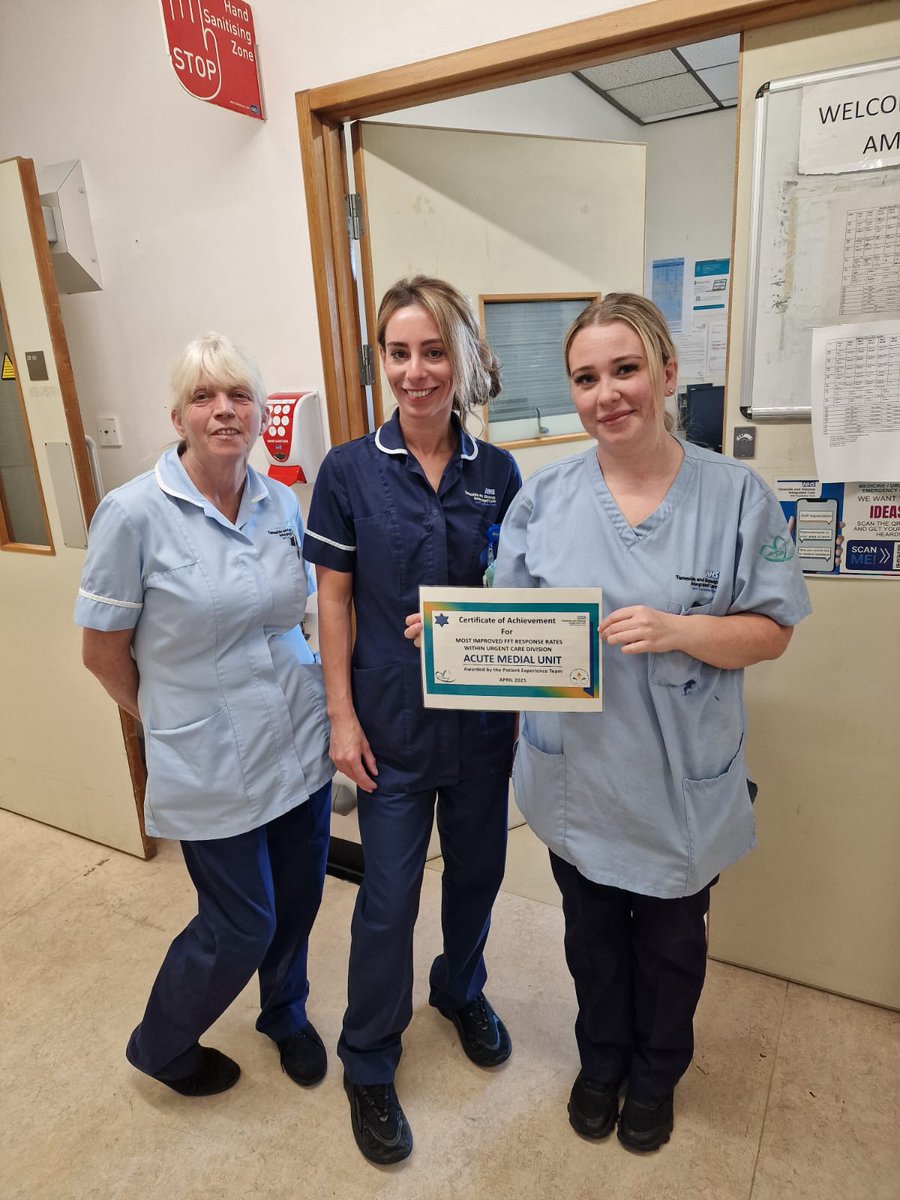 The Patient Experience Team (@tgicftptexp) on Twitter photo Congratulations to the ACUTE MEDICAL UNIT for achieving the most improved FFT response rates within Urgent & Emergency Care for April. Keep up the good work.
<a href="/SusieR1/">Sue💙</a> <a href="/jacqui_burrow/">Jacqui Burrow</a> <a href="/VickT75/">Victoria Thorne</a> <a href="/yin_yan1/">Anya🐝💛🖤</a>
<a href="/AshtonDanielle/">Danielle Ashton</a> <a href="/Dan90White/">Daniel White</a> <a href="/UC_tgicft/">UrgentCare_TGICFT</a>
<a href="/ChrisLomax17/">Chris Lomax</a> <a href="/CarmoKathryn/">Kathryn carmo</a> Congratulations to the ACUTE MEDICAL UNIT for achieving the most improved FFT response rates within Urgent & Emergency Care for April. Keep up the good work.
<a href="/SusieR1/">Sue💙</a> <a href="/jacqui_burrow/">Jacqui Burrow</a> <a href="/VickT75/">Victoria Thorne</a> <a href="/yin_yan1/">Anya🐝💛🖤</a>
<a href="/AshtonDanielle/">Danielle Ashton</a> <a href="/Dan90White/">Daniel White</a> <a href="/UC_tgicft/">UrgentCare_TGICFT</a>
<a href="/ChrisLomax17/">Chris Lomax</a> <a href="/CarmoKathryn/">Kathryn carmo</a>