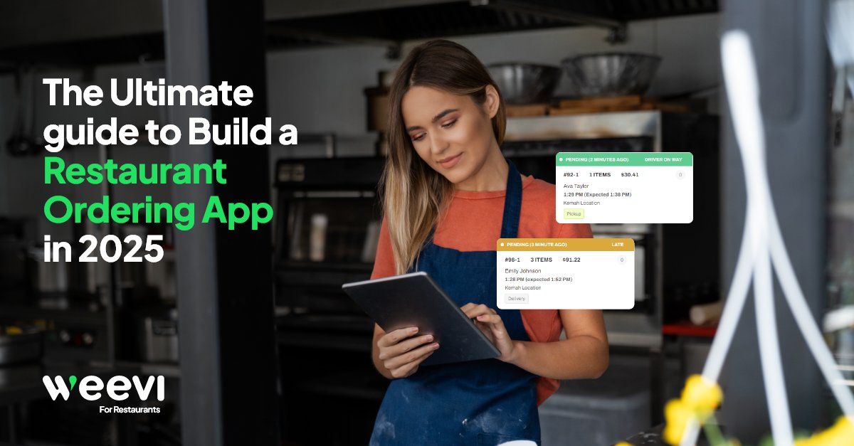 Online menus aren’t enough anymore.📲
Your restaurant needs a full mobile experience — fast, scalable, and future-ready.

Custom? Template? SaaS?
Find out the best way to build your app in 2025:
weevi.com/blog/42/the-ul…

#weevi #weeviforreataurants #restaurant #Website #online