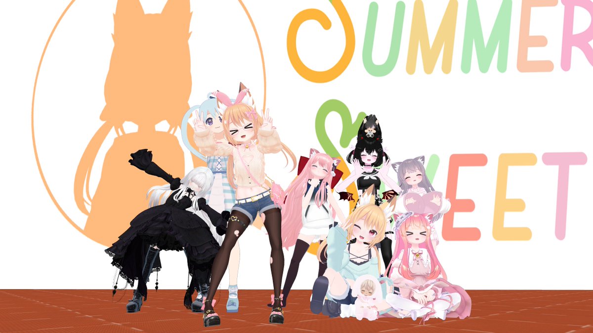 🕺✨【今夜も開催！SS!DANCE CLUB】
先週遊びに来てくれたみなさん、ありがとうございました〜！🧡
今夜も21:00~23:00にGroup+で開催！
見学も🆗❗️フルトラなしでも🆗❗️
はじめての方も気軽に来てね〜🌙💃
#SummerSweet #SSダンス部 #VRChat