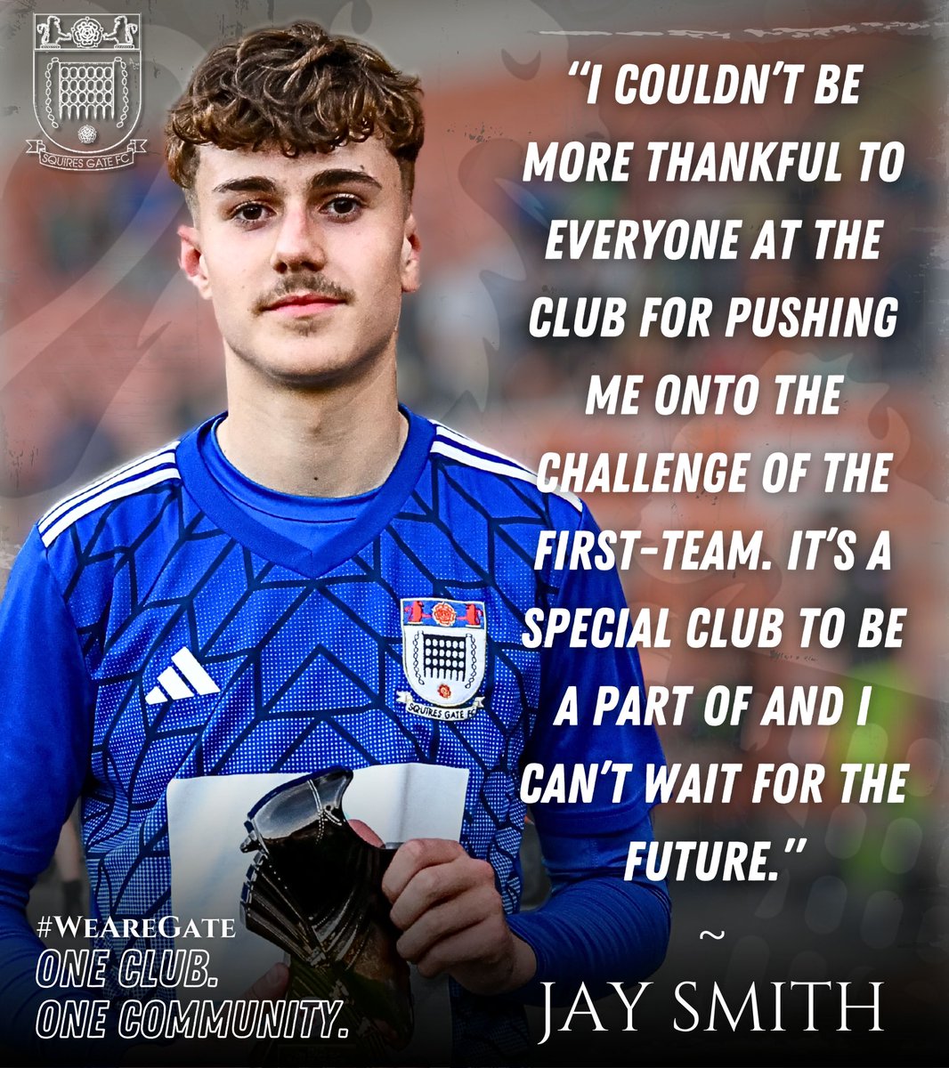 Squires Gate U18s (@squiresgateu18) on Twitter photo ๐ฅ After his Bloomfield Road Cup Final hat trick, striker Jay Smith reflects on a successful season at the club.๐
๐ pitchero.com/clubs/squiresgโฆ
๐ Trials for our U18โs take place next month, come and join the pathway!๐
๐ docs.google.com/forms/d/e/1FAIโฆ
๐ท #WeAreGate | #OneClub ๐ฅ After his Bloomfield Road Cup Final hat trick, striker Jay Smith reflects on a successful season at the club.๐
๐ pitchero.com/clubs/squiresgโฆ
๐ Trials for our U18โs take place next month, come and join the pathway!๐
๐ docs.google.com/forms/d/e/1FAIโฆ
๐ท #WeAreGate | #OneClub
