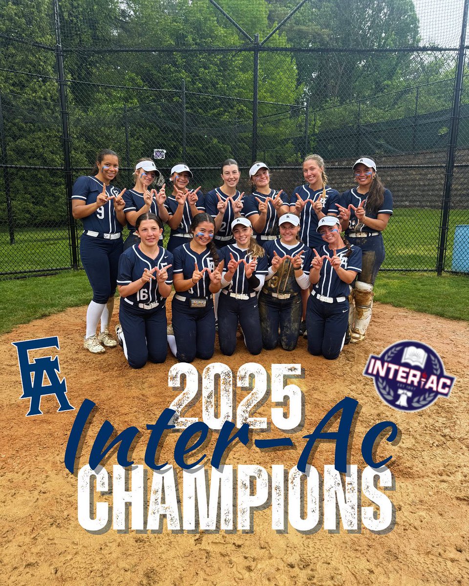 4-peat: Unlocked☝🏻🏆

For the fourth straight year, your EA Softball team is INTER-AC CHAMPIONS👏🏻🥎💙#tEAm