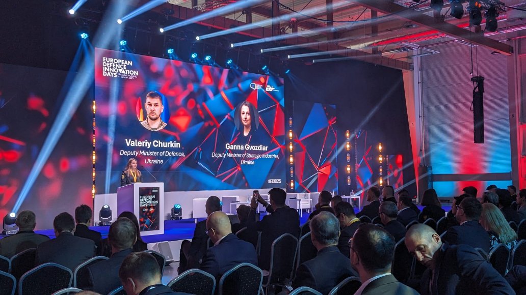 European Defence Agency (@eudefenceagency) on Twitter photo "We have to take our innovation as a very serious chance to defeat tyranny, not just in Ukraine, but in all the world."
#EDID25 welcomes 🇺🇦 Deputy Minister of Strategic Industries Ganna Gvozdiar <a href="/NePrytuliatysa/">Anna Gvozdiar</a> "We have to take our innovation as a very serious chance to defeat tyranny, not just in Ukraine, but in all the world."
#EDID25 welcomes 🇺🇦 Deputy Minister of Strategic Industries Ganna Gvozdiar <a href="/NePrytuliatysa/">Anna Gvozdiar</a>