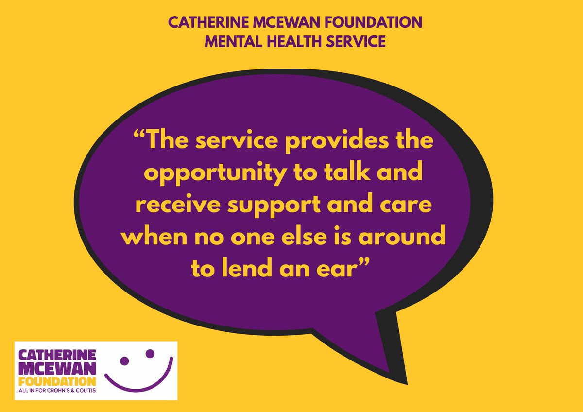 Day 3 of Mental Health Awareness Week.
We know how hard it can be to live with IBD - our mental health service is here to help 📷
Find out more and fill out the enquiry form at &gt; catherinemcewanfoundation.com/mental-health/