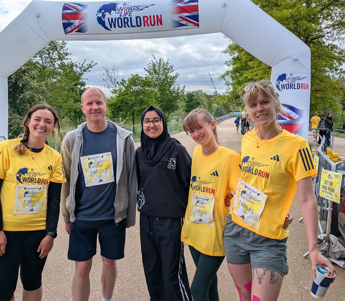 WolfsonSPaRC's tweet image. Congrats to the Eva lab for their participation in Wings for Life run to raise money for spinal cord research
@WFLWorldRun
More info: wingsforlife.com/us/research/
Donate: app2.wingsforlifeworldrun.com/en/overlays/te…