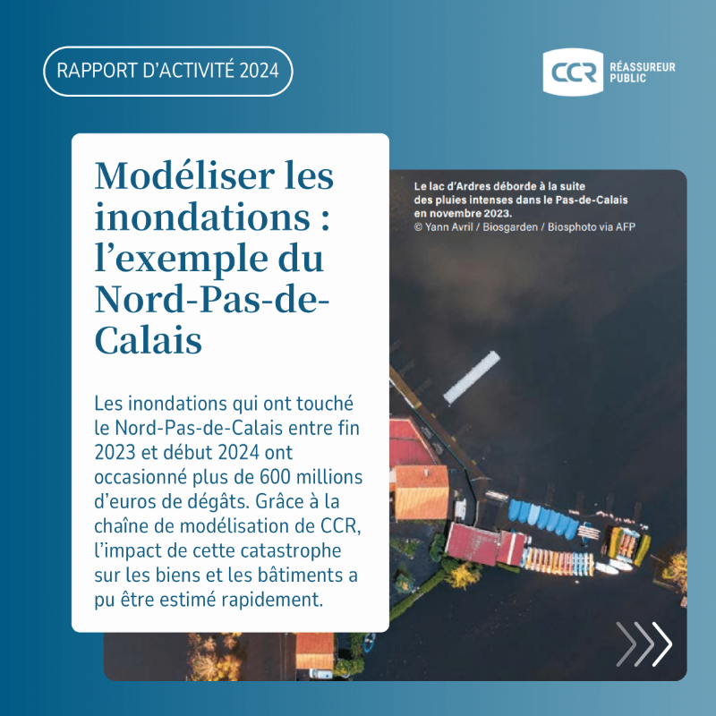 CCReassurance's tweet photo. 🛡️ Réassurer pour faire face à l’urgence climatique et sociale

L’année 2024 a confirmé l’intensification des #aléasnaturels et sociaux mettant à l’épreuve le régime Cat Nat. 

Face à ces défis, CCR a poursuivi son action en profondeur.

📄 À lire dans notre rapport d’activité ⏬