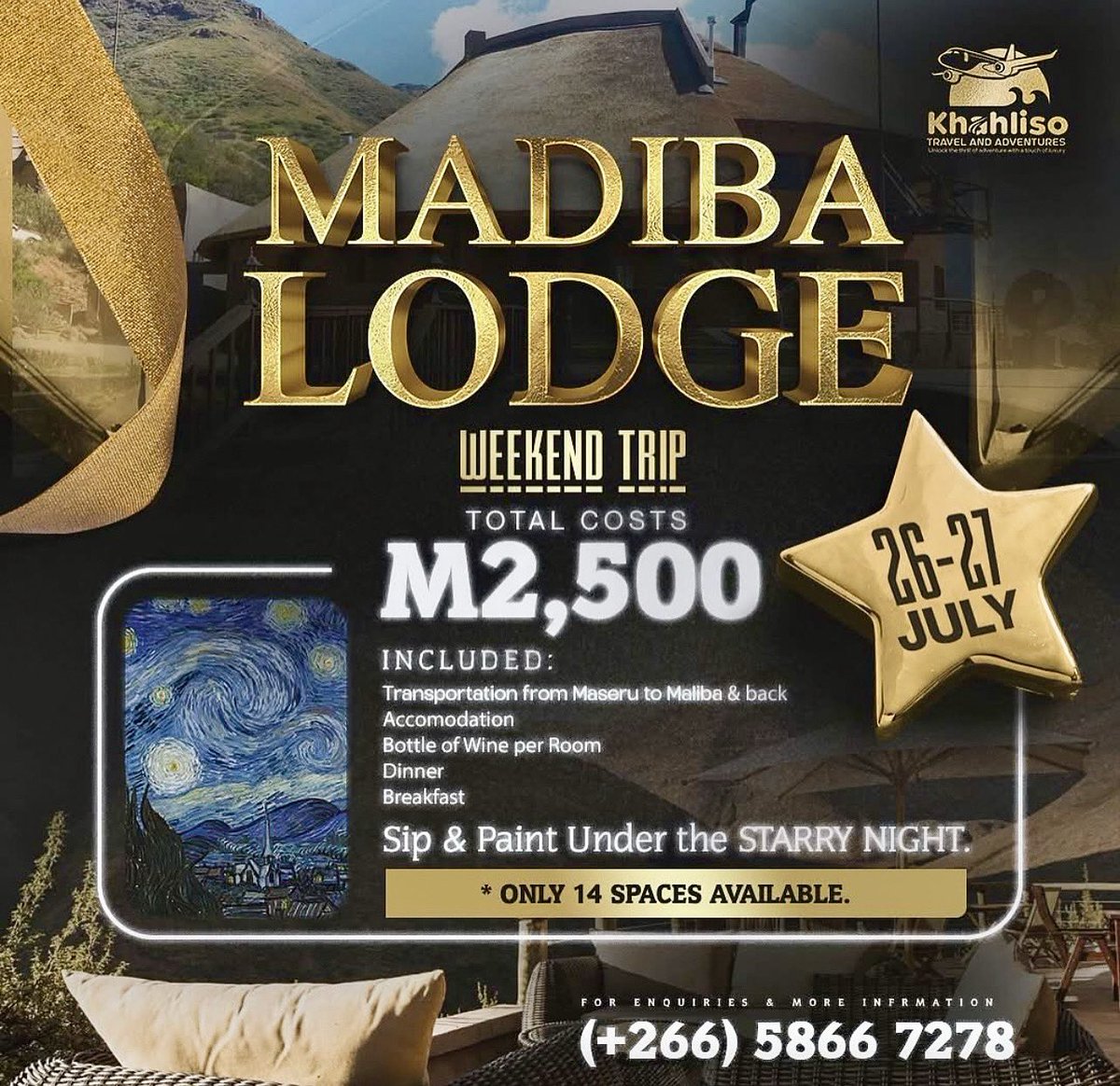 khahliso Travel and Adventures ✈️ tweet media