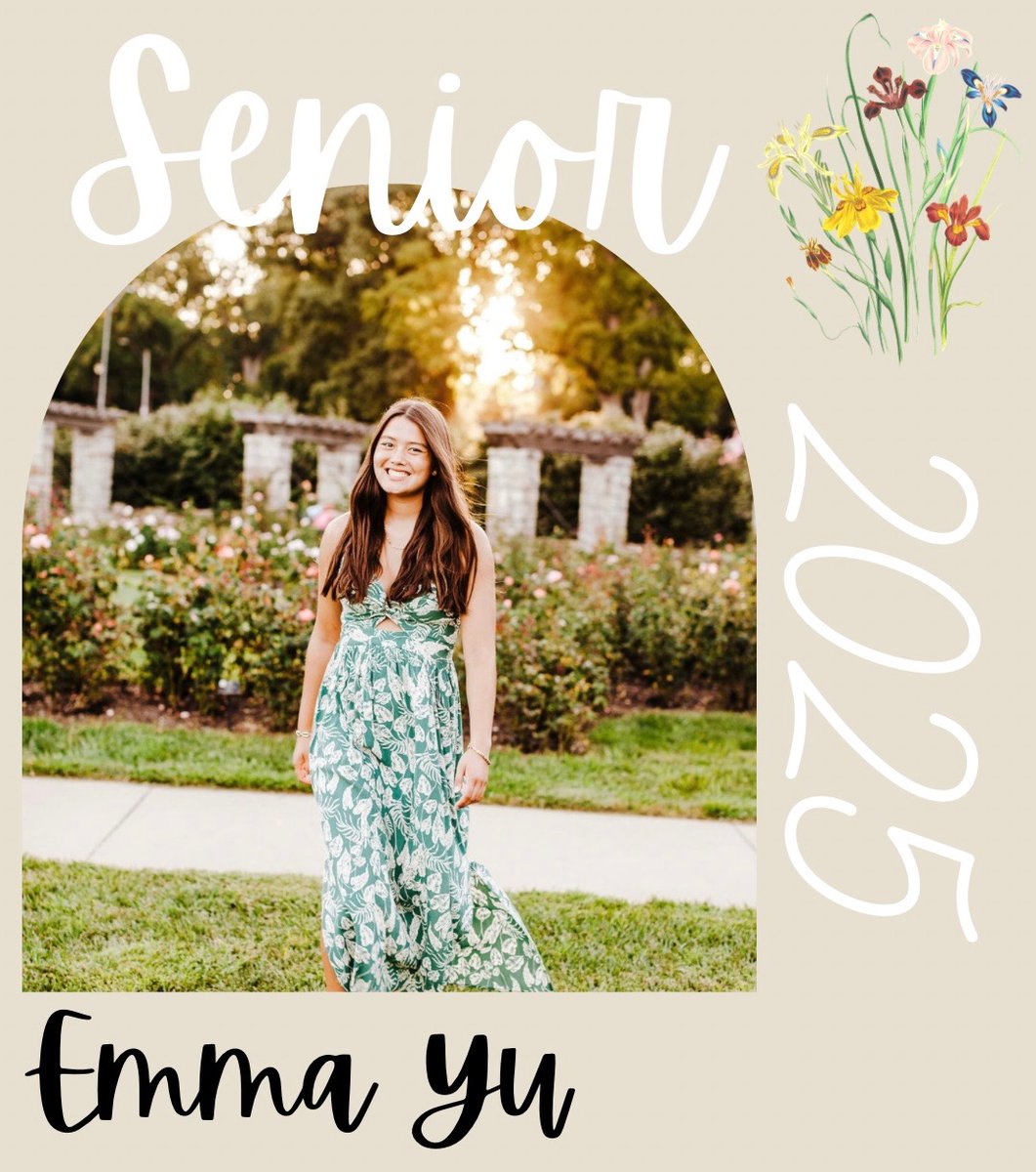 🎉 Congratulations to Emma Yu, our DECA Senior Spotlight! 🌟 State finalist and national qualifier! 🏆 Thank you for bringing your enthusiasm and creativity to our chapter. Your hard work and dedication continue to inspire us all! #ClassOf2025