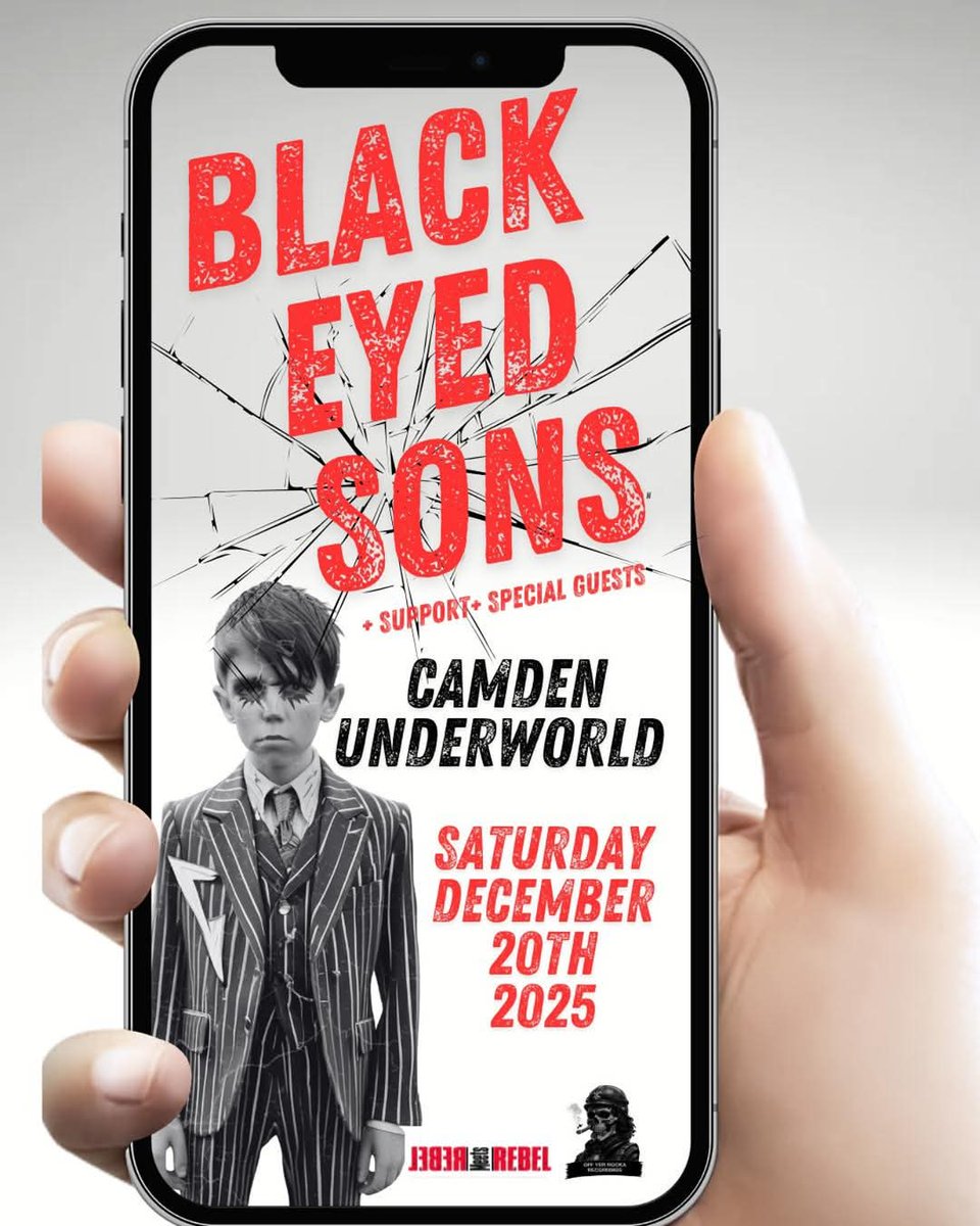 The Quireboys Official (@thequireboys) on Twitter photo ⚡️Black Eyed Sons add new date for London⚡️
SATURDAY 20TH DEC 2025
<a href="/TheUnderworld/">The Underworld</a>
dice.fm/event/avd2qx-b… ⚡️Black Eyed Sons add new date for London⚡️
SATURDAY 20TH DEC 2025
<a href="/TheUnderworld/">The Underworld</a>
dice.fm/event/avd2qx-b…