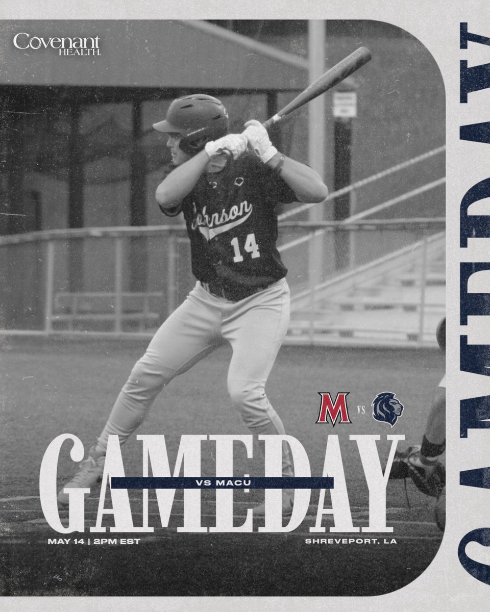 We look to keep our season alive today as we meet MACU in an elimination game!

📍Shreveport, LA
🕑2PM EST
📺t.ly/BuQ9V
📈t.ly/ufnPn

#RaiseTheRoar | #ForTheU