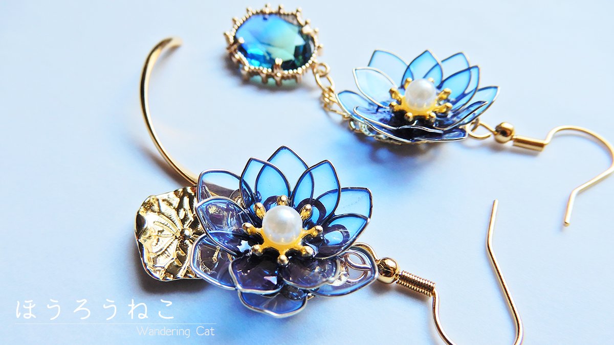 #自分の代表作だと思う作品を一つだけ選んでみよう
睡蓮が好きでディップアートを始めたまであります。