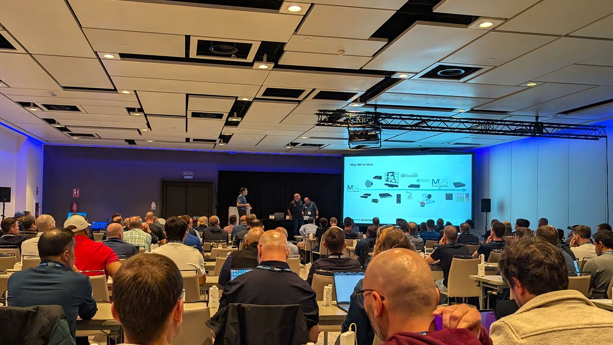 proAVlimited's tweet image. Day 1 at @Crestron Masters
Hands-on with the latest in workplace tech—from AI camera automation to smart desk booking. Crestron continues to lead with its focus on Content, Collaboration and Control.
We’re looking forward to Day 2!
#AVTweeps #CrestronMasters