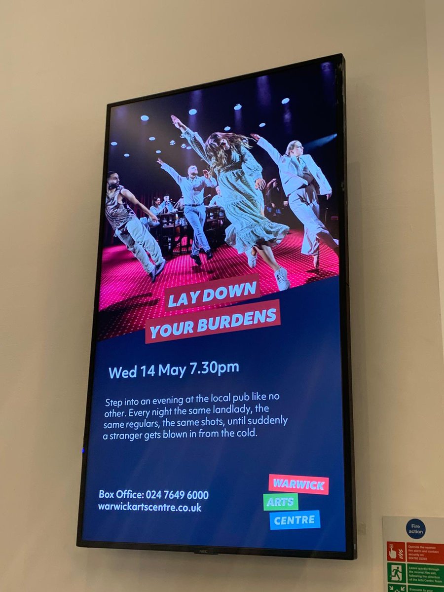 📍 Touchdown at <a href="/warwickarts/">Warwick Arts Centre</a> 

Final stop on the Lay Down Your Burdens tour 🥹

We can’t wait to share our very special show with audiences tonight. We look forward to seeing you there 🤍

🎟️ RhiannonFaith.com/whatson