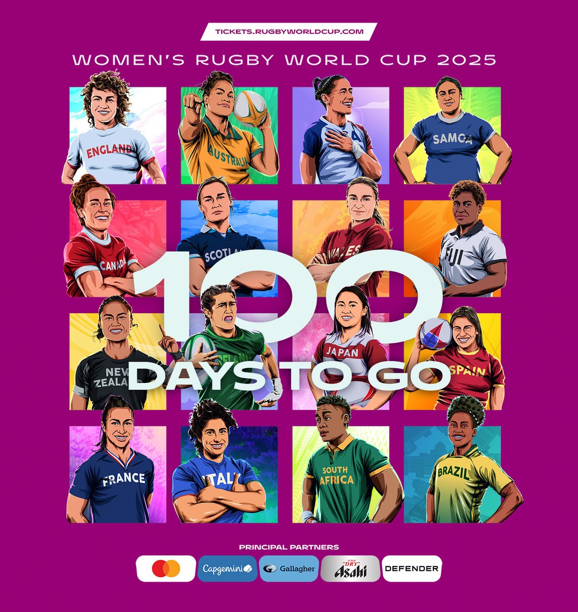 Visit Exeter (@visitexeter) on Twitter photo Exeter, it’s almost time!📷
With 100 days to go until the Women’s <a href="/rugbyworldcup/">Rugby World Cup</a> 2025 kicks off, fans can secure their place at the tournament, with tickets to all matches at Exeter’s Sandy Park now on sale.📷
Book your tickets: tinyurl.com/bdhxp9h5
#RWC2025 #visitexeter Exeter, it’s almost time!📷
With 100 days to go until the Women’s <a href="/rugbyworldcup/">Rugby World Cup</a> 2025 kicks off, fans can secure their place at the tournament, with tickets to all matches at Exeter’s Sandy Park now on sale.📷
Book your tickets: tinyurl.com/bdhxp9h5
#RWC2025 #visitexeter