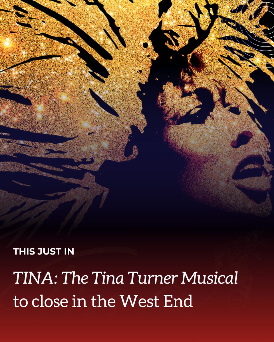 Just announced: Tina: The Tina Turner Musical is closing in the West End after SEVEN triumphant years.
Now booking until 13 Sep 2025 - go see it before it's too late!