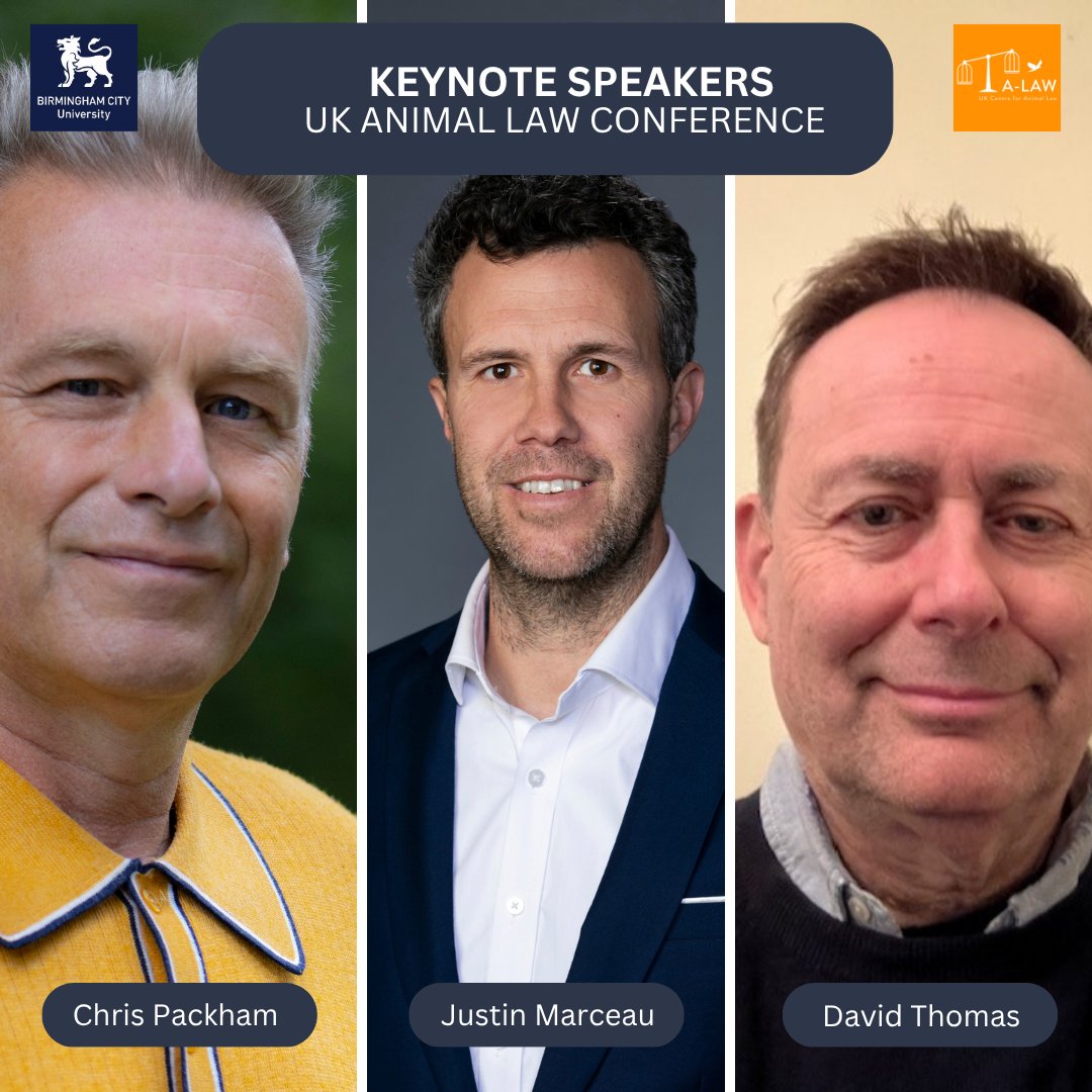 Meet our keynote speakers for the 5th UK Animal Law Conference below! 

Learn more about our inspirational keynote speakers, and register your place here: alaw.org.uk/animal-law-con…