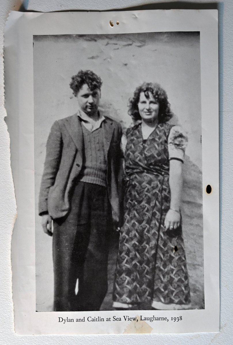 Gareth Davies Photography Tenby (@gdptenby) on Twitter photo just a page from a book
that lives on my office wall
~ a legacy for life
*sorry, not sure who the photographer was of this wonderful photo of Caitlin & Dylan ~ Jeff may know
<a href="/DyddDylanDay/">International Dylan Thomas Day</a>
<a href="/Dylanthomasguy/">Jeff Towns</a> <a href="/PeterThabitjone/">Peter Thabit Jones</a> <a href="/barberville/">KG Miles</a> <a href="/cerysmatthews/">Cerys Matthews</a> just a page from a book
that lives on my office wall
~ a legacy for life
*sorry, not sure who the photographer was of this wonderful photo of Caitlin & Dylan ~ Jeff may know
<a href="/DyddDylanDay/">International Dylan Thomas Day</a>
<a href="/Dylanthomasguy/">Jeff Towns</a> <a href="/PeterThabitjone/">Peter Thabit Jones</a> <a href="/barberville/">KG Miles</a> <a href="/cerysmatthews/">Cerys Matthews</a>