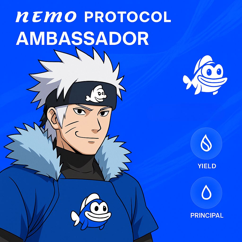tobirama010's tweet image. From the Hidden Leaf to the DeFi sea 🌊

Tobirama : Nemo Protocol as an Official Ambassador. 
#NemoProtocol #SuiNetwork @nemoprotocol
