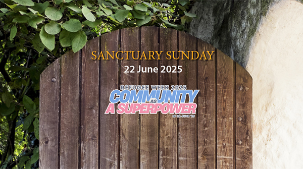 Sanctuary Sunday and Refugee Week 2025

Sanctuary Sunday is marked at the end of Refugee Week on 22 June 2025.

Help promote the aims of building cultures of welcome, hospitality and safety in our churches.

Resources are available to download.

ctbi.org.uk/event/sanctuar…