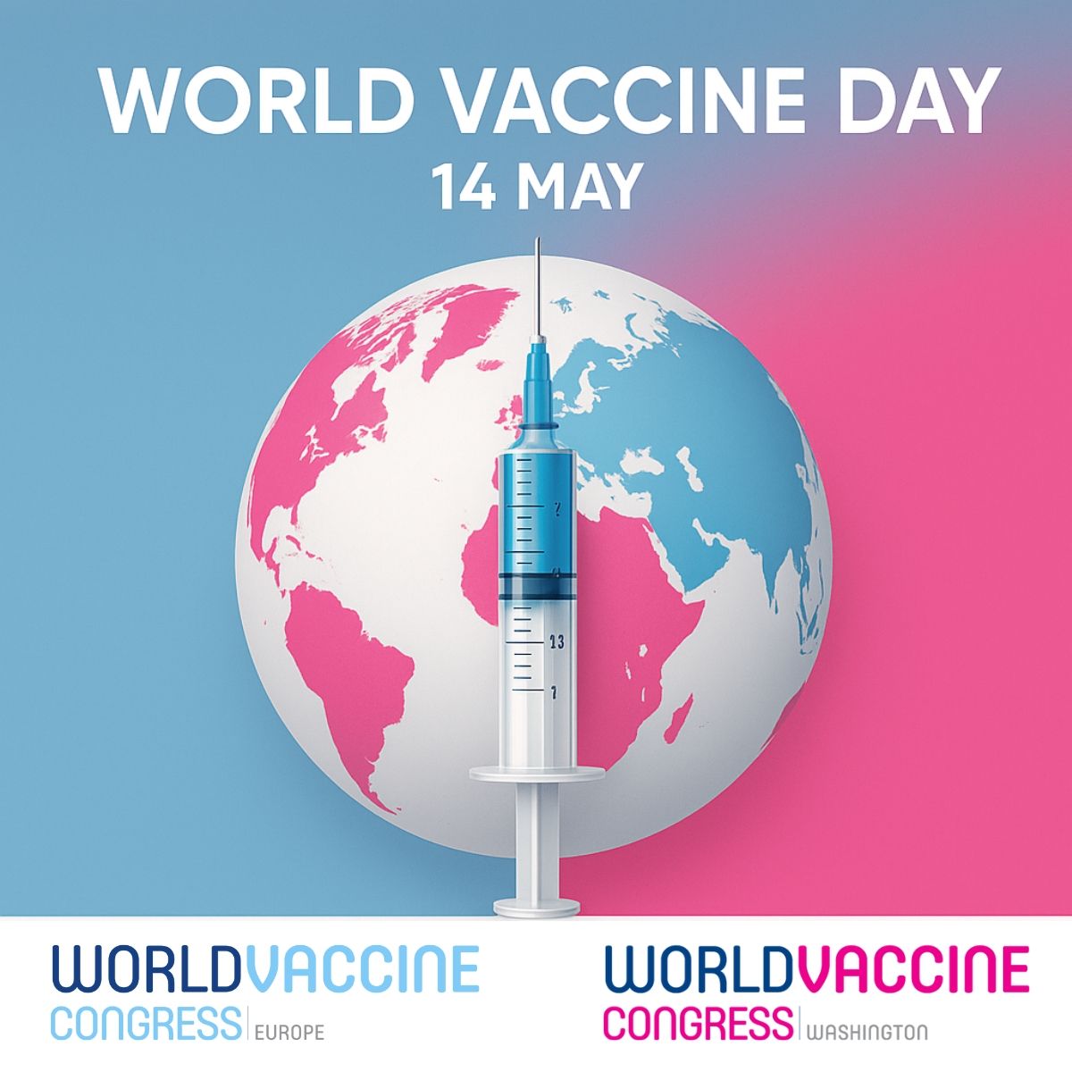 🌍It's World Vaccine Day!💉

Find out about #WorldVaccineDay: worldvaccineday.org/home 

Register now to join us in Europe! buff.ly/L1Ybjh9 

Join us in Washington! buff.ly/NKMYof0 

#WVCDC #WVCEU #WorldVaccineCongress #Vaccine #PublicHealth #IndustryInnovation