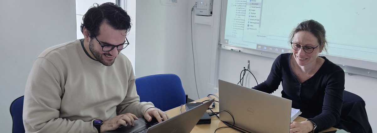 WöhrLab (@wohrlab) on Twitter photo <a href="/TheresaKisko/">Theresa Kisko, PhD</a> & <a href="/FabioJ_Sousa/">Fabio Sousa</a> had such a great visit to the IGBMC in Strasbourg to work hard on our exciting collaboration using the Live Rat Tracker with Dr Elodie Ey! The trip was supported by FWO/TOURNESOL mobility grant awarded to Dr Elodie Ey and Dr Theresa Kisko. <a href="/TheresaKisko/">Theresa Kisko, PhD</a> & <a href="/FabioJ_Sousa/">Fabio Sousa</a> had such a great visit to the IGBMC in Strasbourg to work hard on our exciting collaboration using the Live Rat Tracker with Dr Elodie Ey! The trip was supported by FWO/TOURNESOL mobility grant awarded to Dr Elodie Ey and Dr Theresa Kisko.