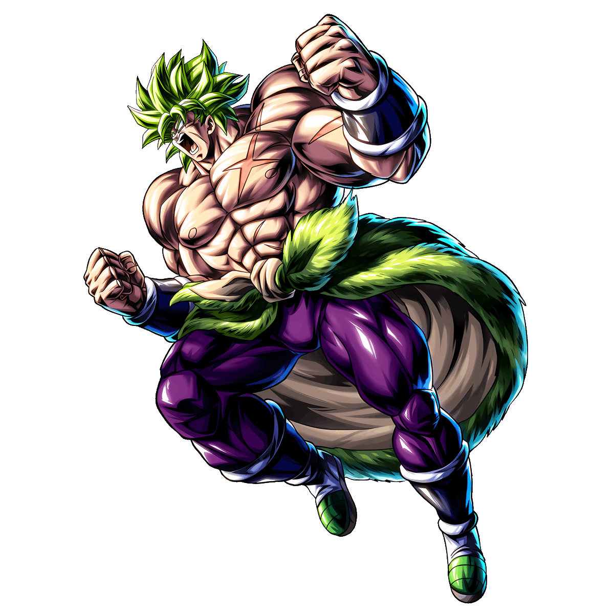 4K Title Screen Characters (Goku, Broly, Vegeta & Frieza