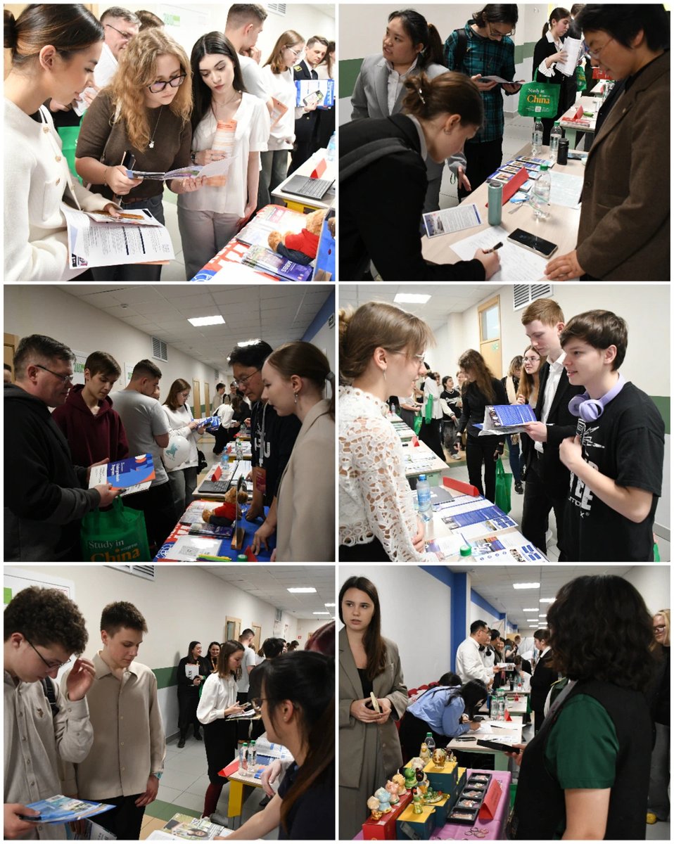 💡5月13日，圣彼得堡（首届）HSK留学中国交流会成功举办，HSK与近60所中俄高校参展，超过600名HSK考生、中文学习者及家长前来咨询留学政策、奖学金申请及院校信息📚🌏。
🚀 ​​First-ever in St.Petersburg !​​ On May 13th, the ​​HSK Study in China Fair​​ co-hosted by HSK and nearly 60 #Chinese