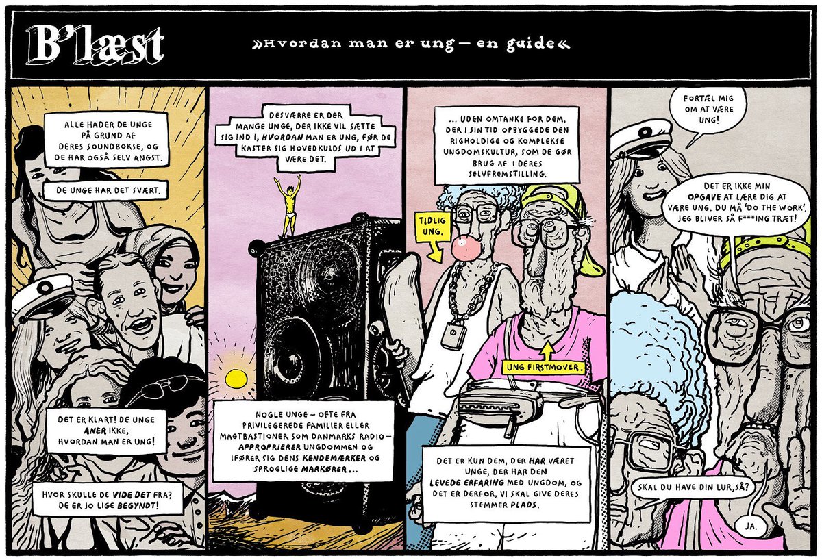 Striben her om “de oprindelige unge”, fik ikke plads i den B’læst-bog, Cobolt udsender denne måned. Den er ellers et uangribeligt argument for, hvorfor de gamle ved mest om, hvordan man er ung.
Den er fra 2020 - man ser det i optagetheden af identitetspolitik og soundbokse.