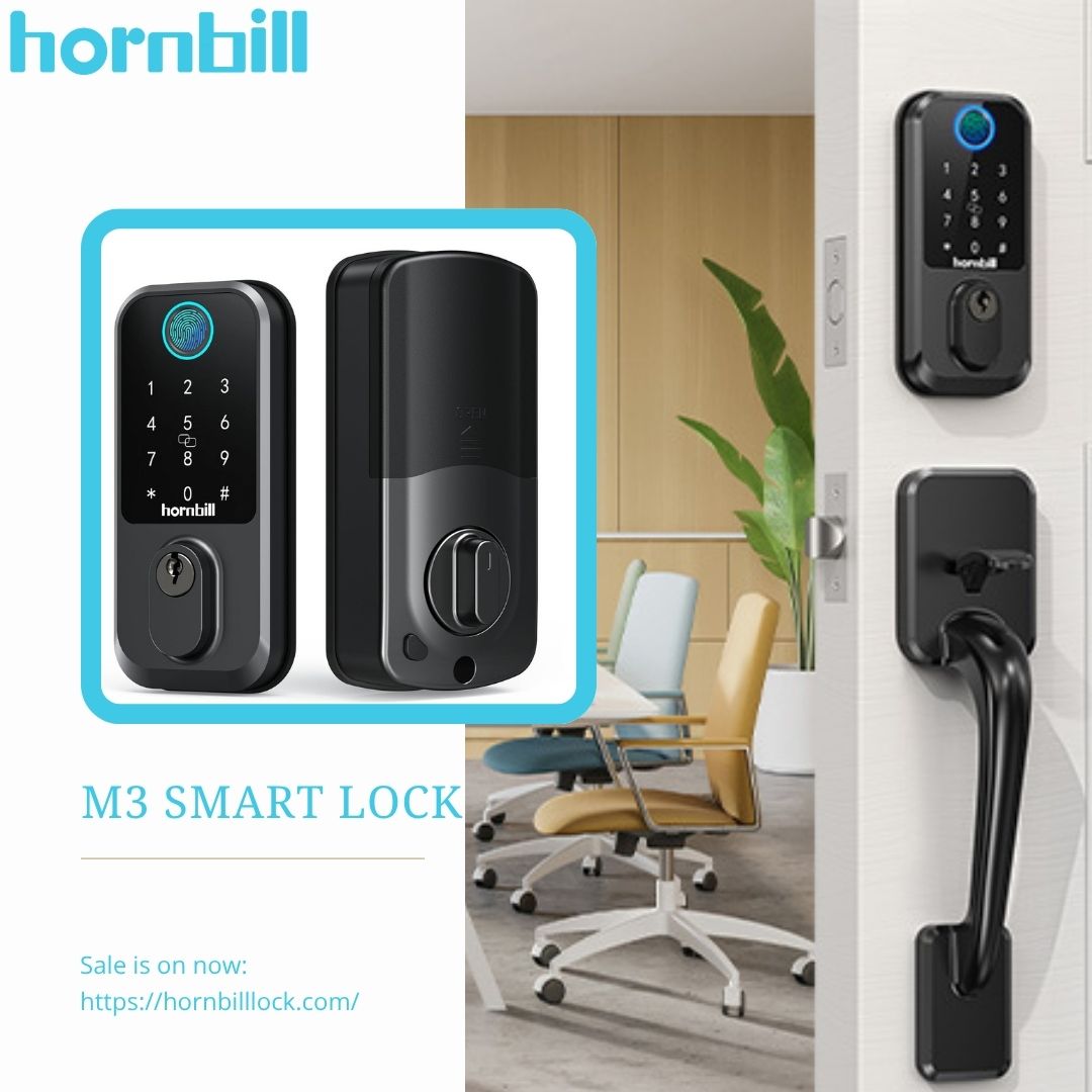 Hornbillsystem's tweet image. No keys, no stress. Just tap, unlock, and go 🚪✨

The new Hornbill M3 WIFI Smart Lock is perfect for homes, offices, and rentals.
🔐 Smarter access starts here → amzn.to/44xJT4I
#smartlock #wifilock #keylesslock #Lockscreen