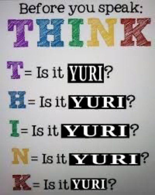 Yuri Musings (@yurimelodies2) on Twitter photo 