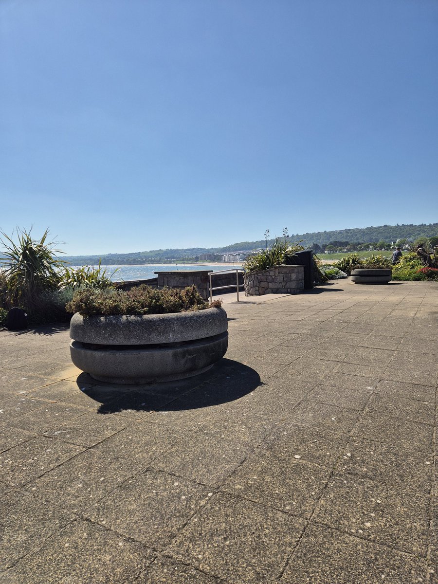 Nice bike ride this morning to Rhos on Sea