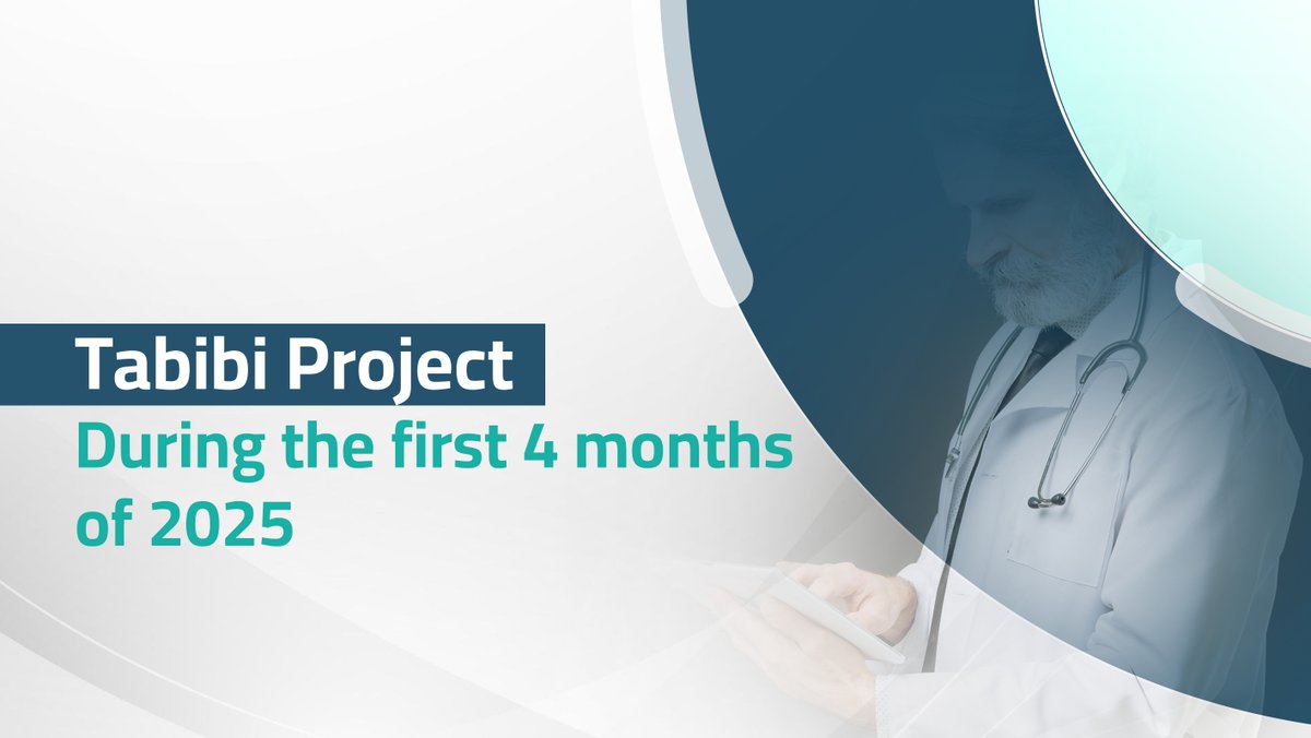 Over 1,470 people benefited from Tabibi 🩺 in the first 4 months of 2025—offering free 24/7 medical consultations by volunteer doctors, supported by #TawakkolKarmanFoundation.

🔗 Learn more: bit.ly/4j7Yjw7
#HealthForAll